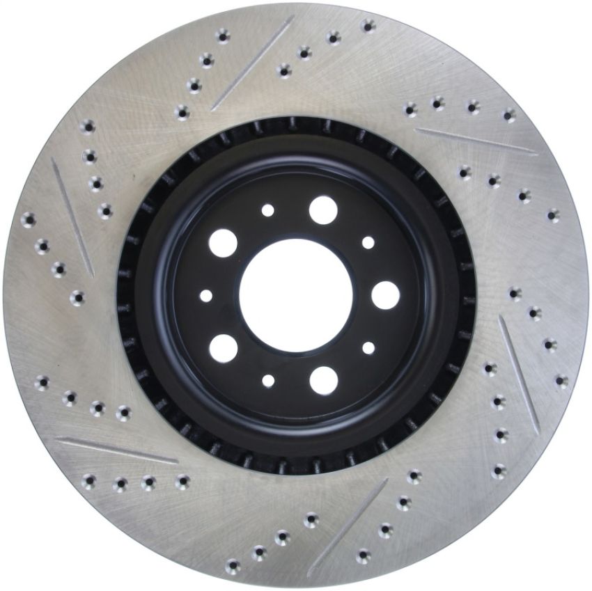 Stoptech 127.39035L Slotted & Drilled Sport Brake Rotor