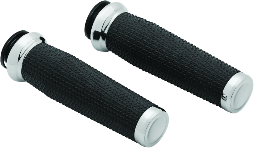 Kuryakyn 5960 Thresher Grips 18-Up Indian Models Chrome