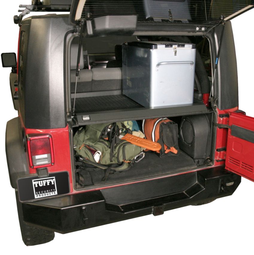 Tuffy Products 173-01 Tuffy Jk Security Deck Enclosure 01 Blk