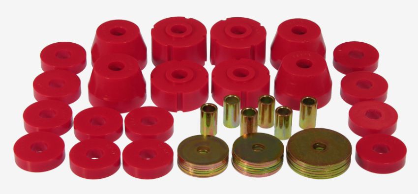 Prothane 4-103 72-92 Dodge Ramcharger Body Mount - Red