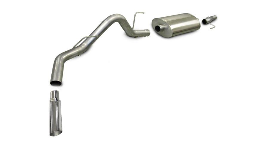 CORSA Performance 24300 Corsa 2005-2008 -08 Ford F-150 SuperCrew/5.5ft Bed 4.6L V8 Polished Sport Cat-Back Exhaust
