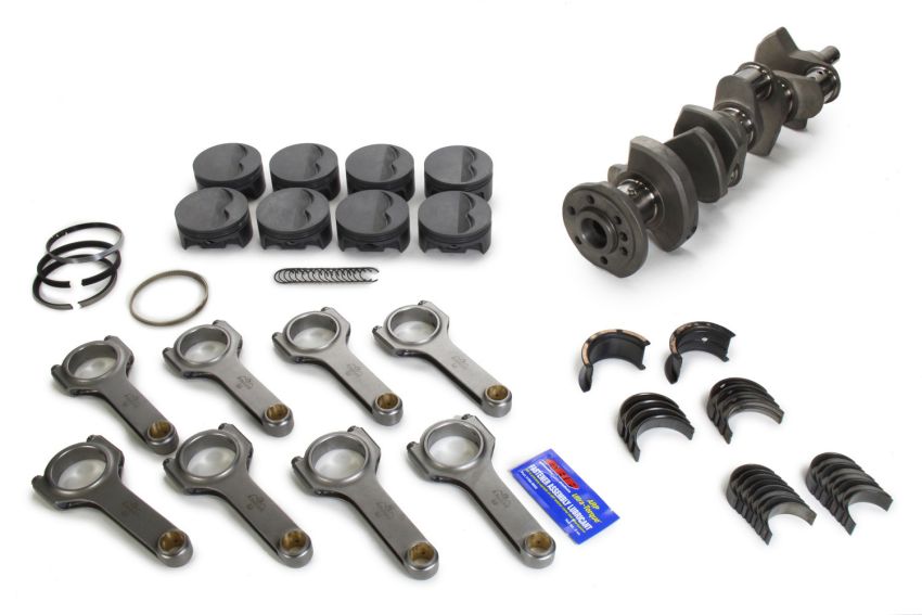 Eagle 12001030 SBC 350 Competition Rotating Assembly 3.480in Stroke 5.700in Rods Forged Pistons .030 Overbore