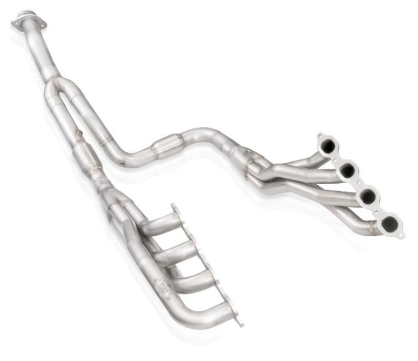 Stainless Works CT220HSTCATY 2020-21 Silverado HD 6.6L 1-7/8in Long Tube Header Kit Factory Connect