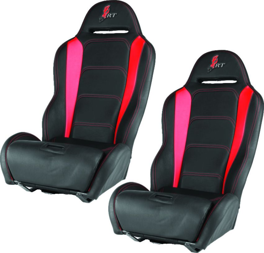 DragonFire Racing 521416 Highback Rt Seat Pr Blk/Red