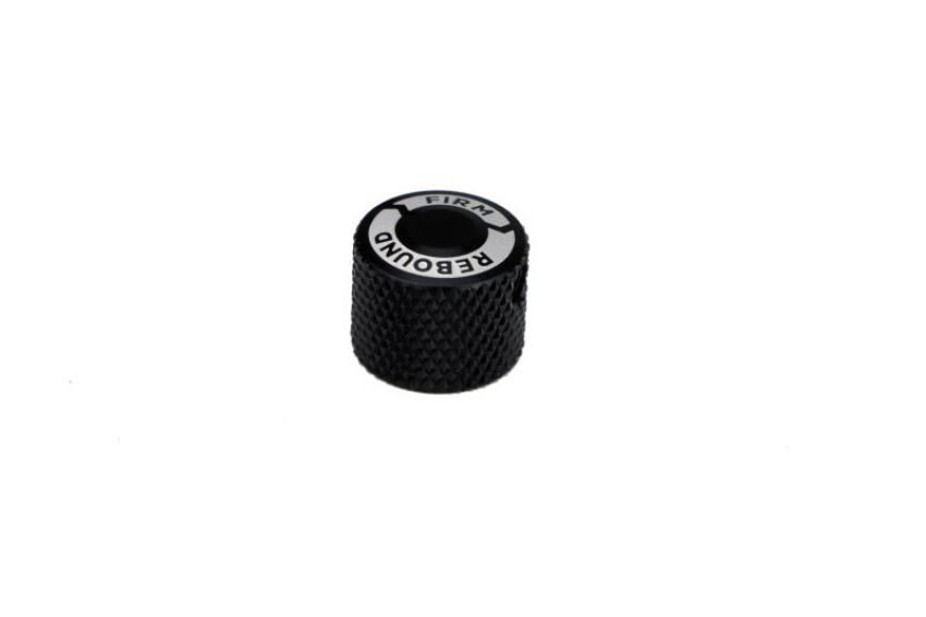 Ridetech 210-35-199-2 Short rebound knob for Ridetech HQ Shocks, aluminum, black.