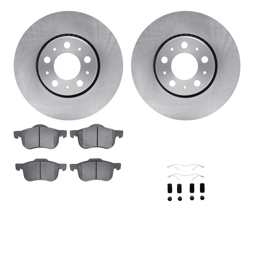 Dynamic Friction 6512-27205 Rotor Kit