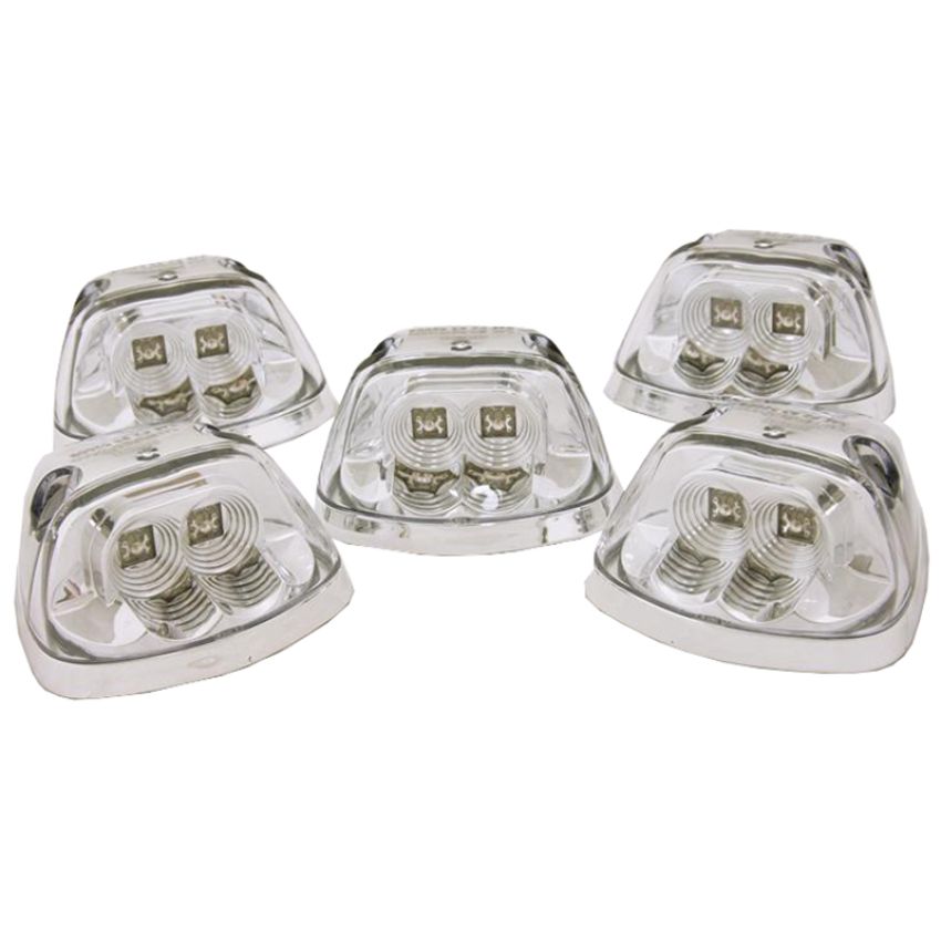 Putco 900532 94-98 RAM - Clear - 5pc Kit (Amber) LED Roof Lamps (Replacement)