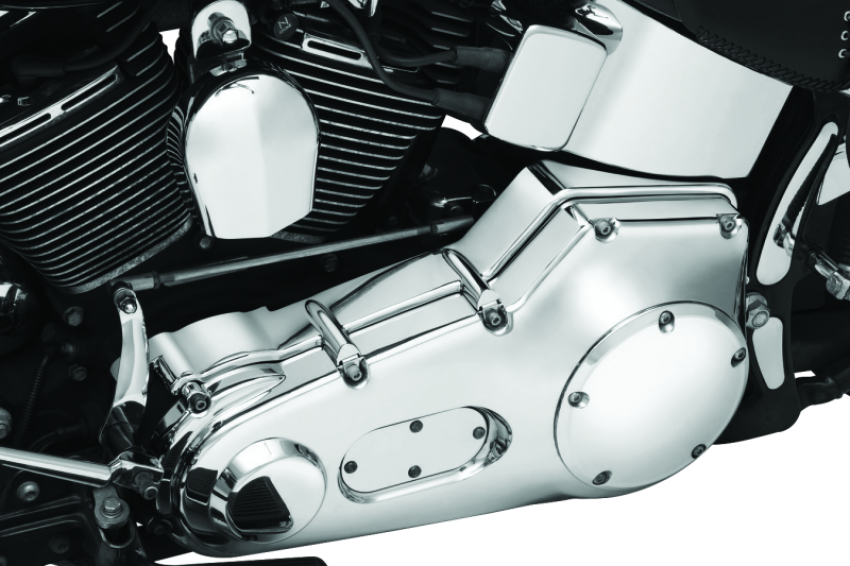 Kuryakyn 8291 Cast Inner Primary Cover 00-06 Softail Models Chrome