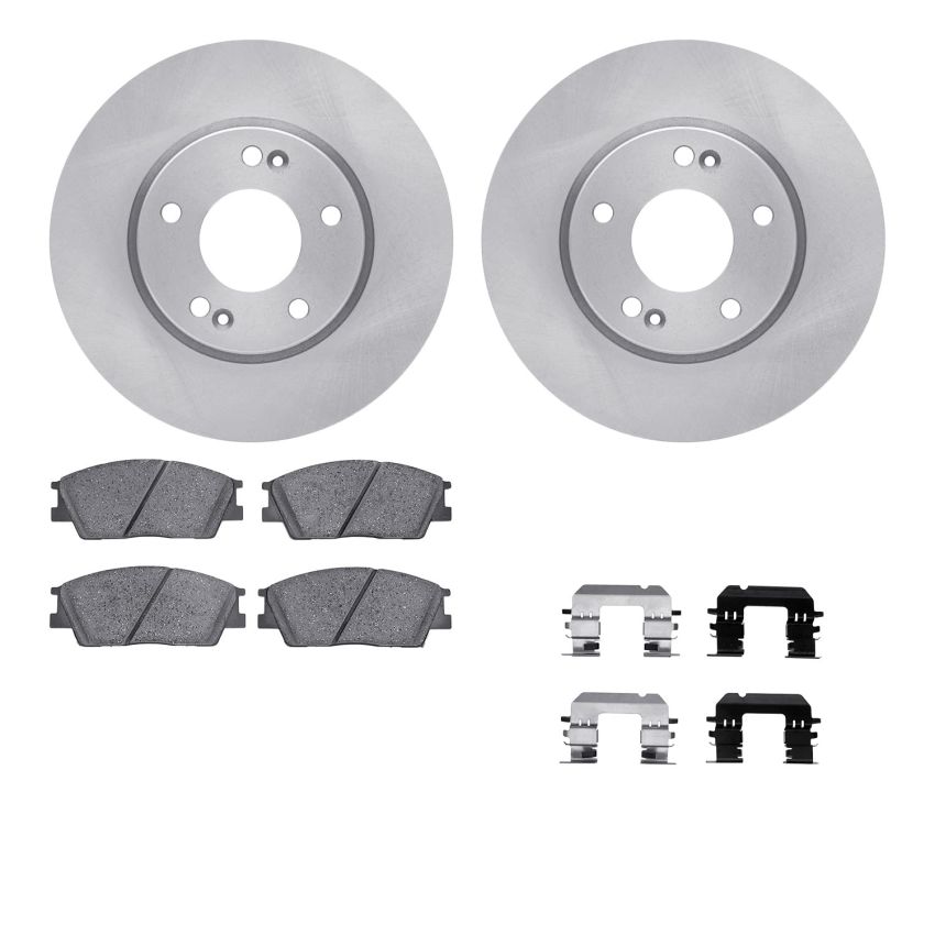 Dynamic Friction 6512-03000 Rotor Kit
