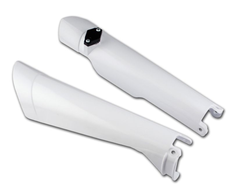Cycra 1CYC-6902-42 01-15 KTM 125-625 SX/XC/SX-F/XC-F/XC-W/XCF-W/EXC-F/MXC-G/XC-G/SXC Performance Fork Guard Wht