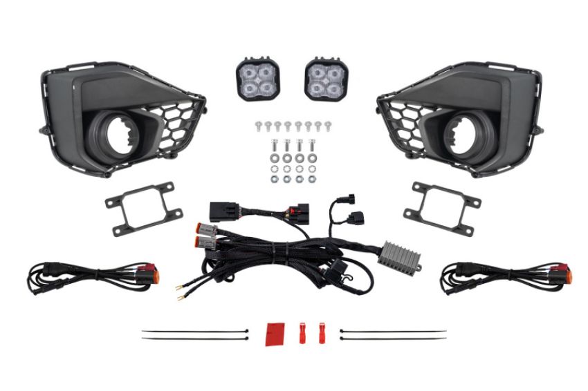 Diode Dynamics DD7970 2026 Ford Mustang GT SS3 Add-On Fog Lamp Kit White Sport