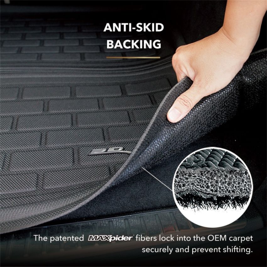 3D MAXpider M1CH0951309 21-24 Chevrolet Trailblazer Kagu Black Seatback Protector (2Pcs)