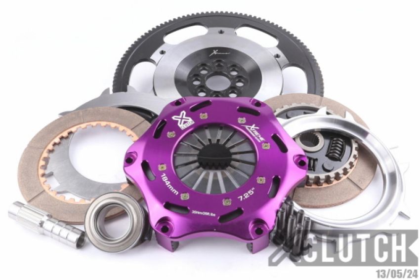 XClutch XKHN18523-2B Clutch - 7.25in Twin Sprung Ceramic