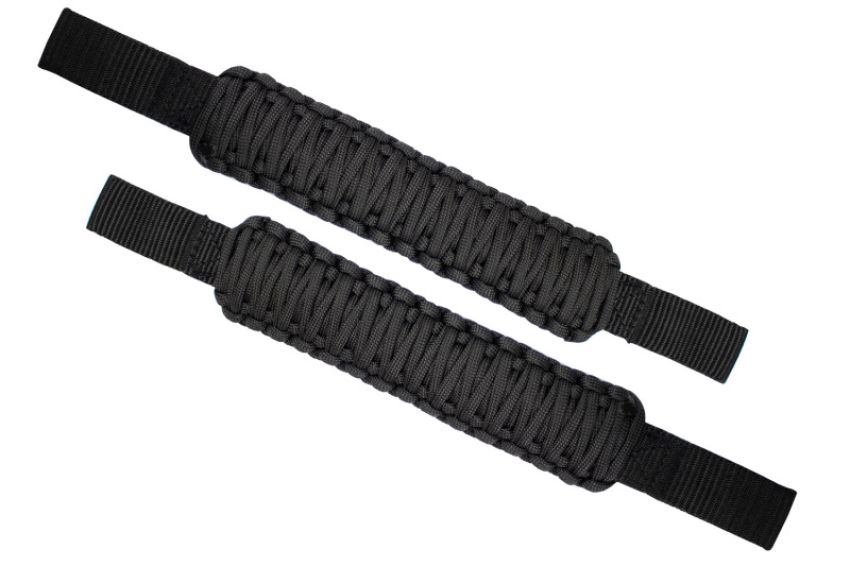 Fishbone Offroad FB55281 Universal Black Paracord Grab Handles for Head Rest FB55281