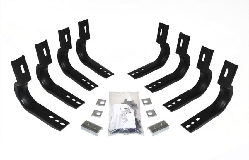 Go Rhino 6840465 07-10 GMC Sierra 1500/2500HD/3500HD Brackets for OE Xtreme Cab Length SideSteps