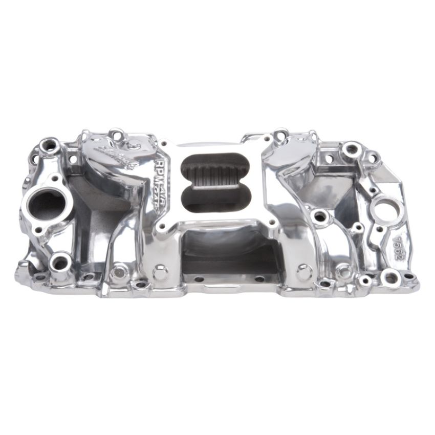 EDELBROCK EDE75621 BBC Performer RPM A/G Manifold- R/P- Polished