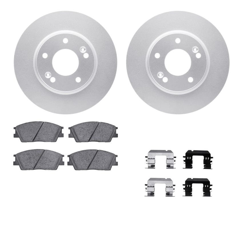 Dynamic Friction 4512-03124 Rotor Kit