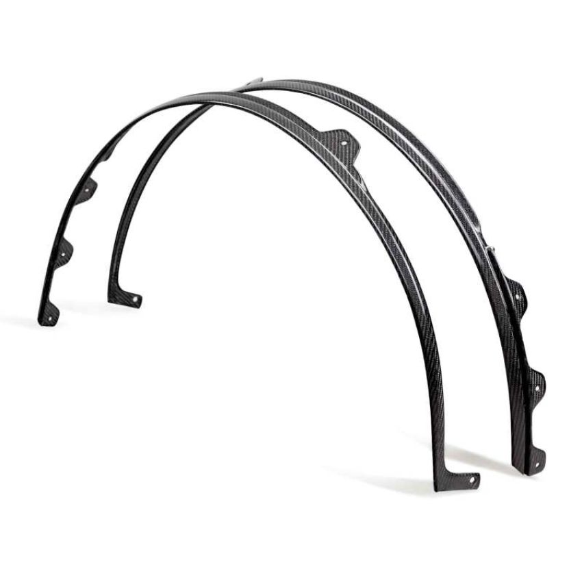 Anderson Composites AC-FE21FDMUM1 21-22 Ford Mustang Mach 1 Carbon Fiber Front Fender Extension
