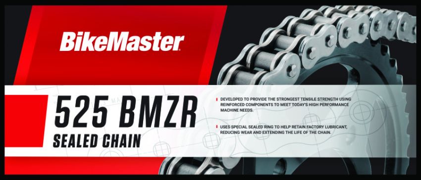 BikeMaster 197414 525x120 BMZR Z-Ring Chain - Chrome/Chrome