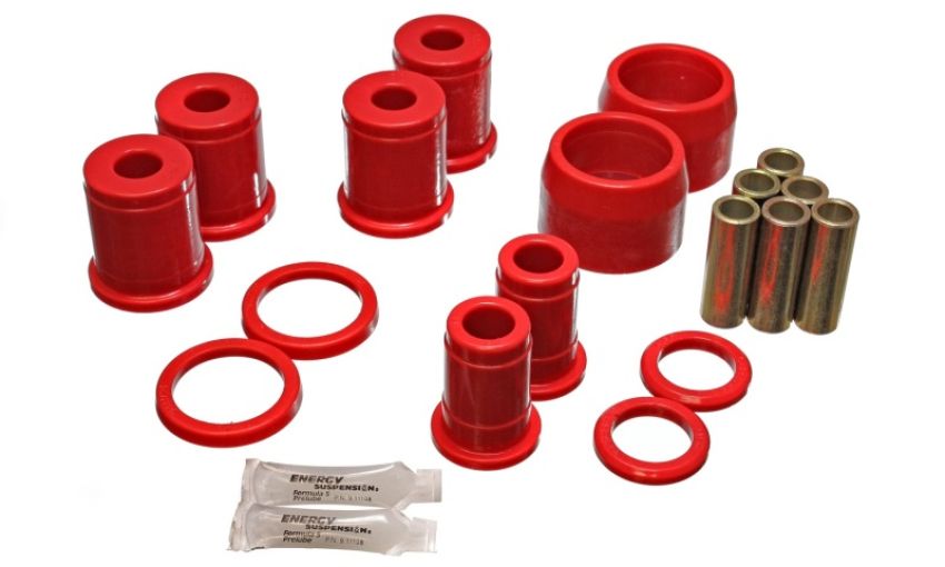 Energy Suspension 3.3148R Rear Cntrl Arm W/Thrust Washrs - Red