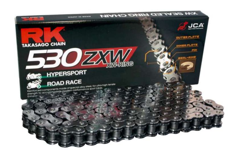 RK Chain CC530ZXW-100FT CC530ZXW-100FT XW-Ring - Chrome