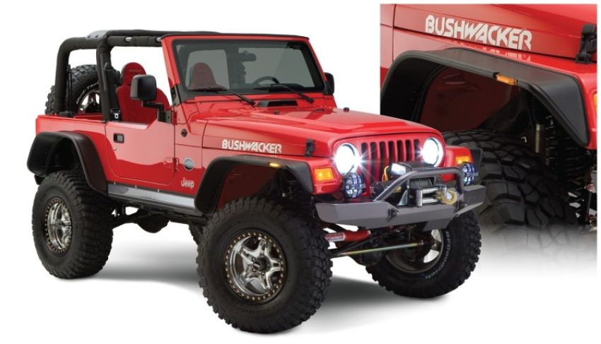 97-06 Jeep TJ Flat Style Fender Flares