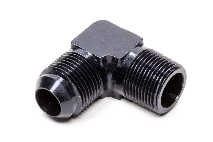 FRAGOLA FRG482211-BL 90 Deg Adapter Fitting #10 x 3/8 MPT Black