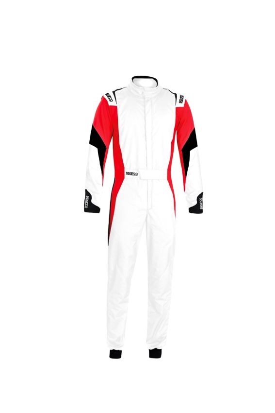SPARCO SCO001144B56BRNR Comp Suit White/Red Large
