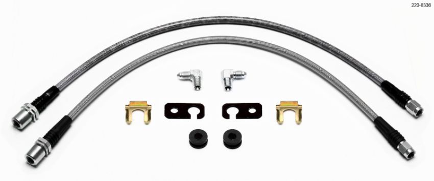 Wilwood 220-8336 Flexline Kit 2004-Current Scion xA xB & tC
