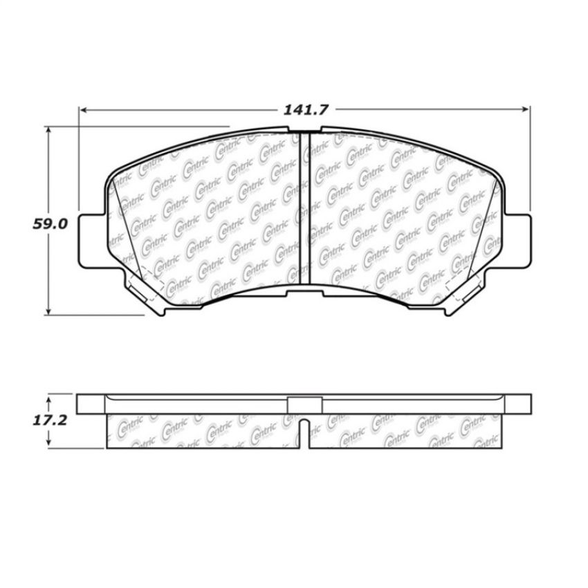 Stoptech 308.13380 Street Touring Brake Pads