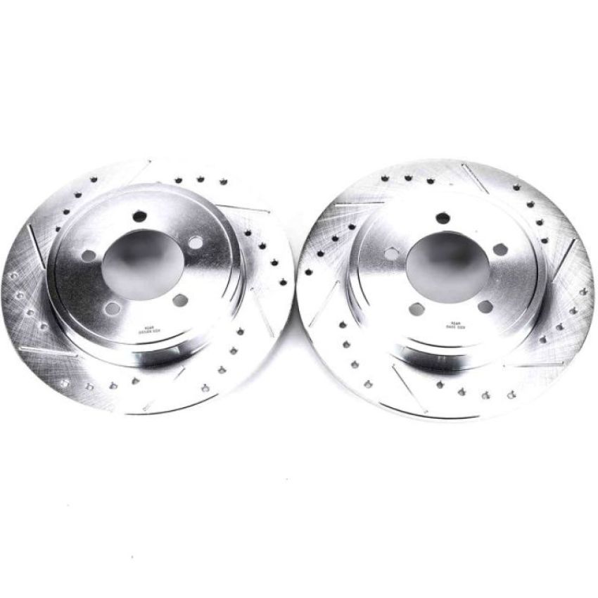 PowerStop AR8587XPR PowerStop Evolution Performance Drilled, Slotted & Plated Brake Rotor Pair