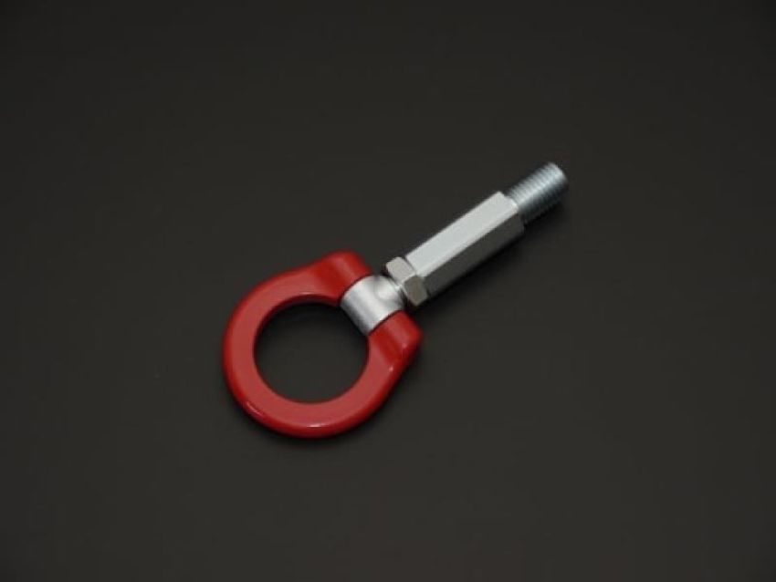 Cusco Steel Folding Tow Hook - Red - Front & Rear for Mazda 3, Mazdaspeed3, RX-8