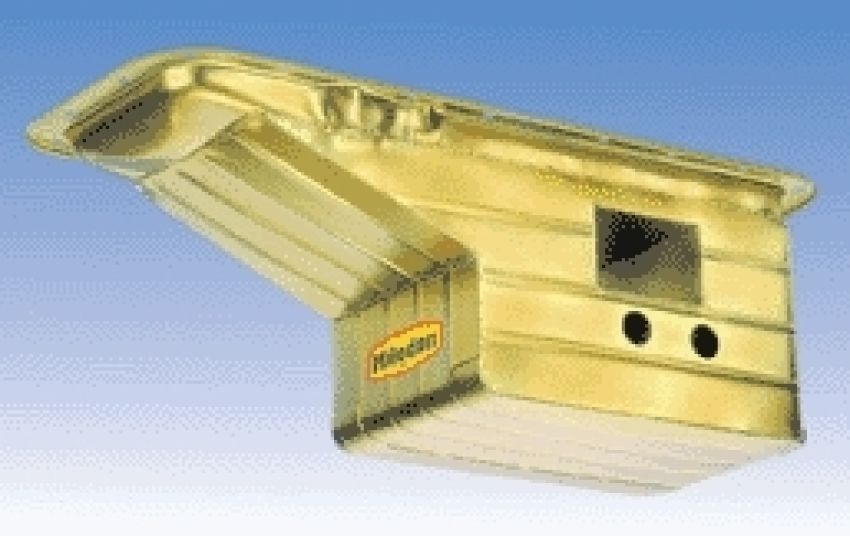 MILODON MIL31470 BBM Drag Race Oil Pan - 9qt. Rear Sump