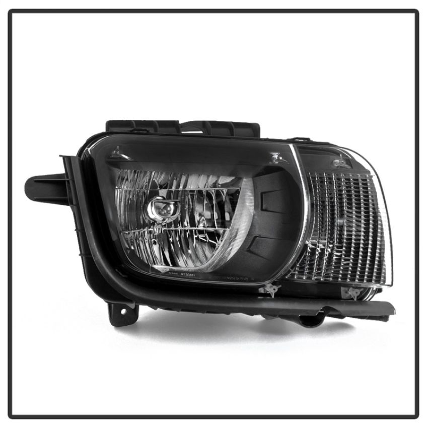 SPYDER 9042461 xTune 10-13 Chevrolet Camaro OEM Style Halogen Headlights - Black (HD-JH-CCAM10-OE-BK)