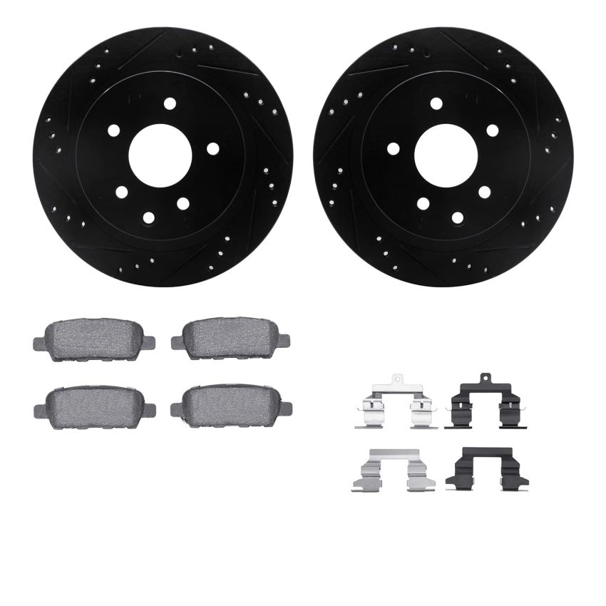 Dynamic Friction 8512-67099 Rotor Kit