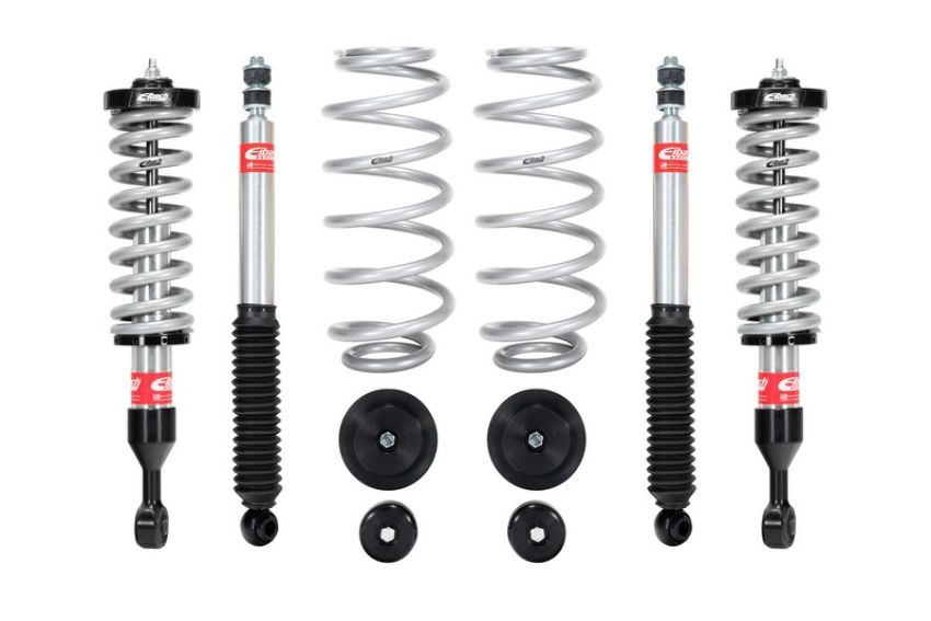 Eibach Springs E86-59-005-01-22 PRO-TRUCK COILOVER STAGE 2 - Front Coilovers + Rear Shocks + Pro-Lift-Kit Spring