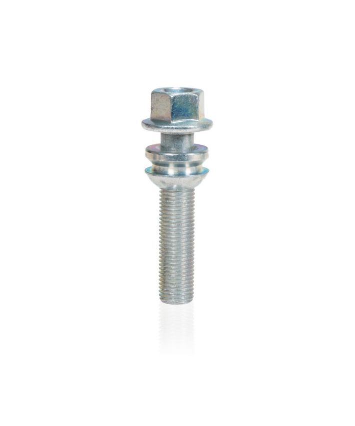 Eibach Wheel Stud M14 x 1.5 x 37mm Round-Head (for S90-2-07-001) - Silver