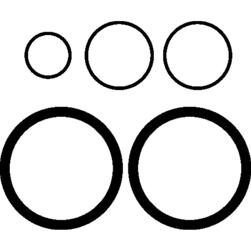 ELRING 821.480 Gasket Set, automatic transmission