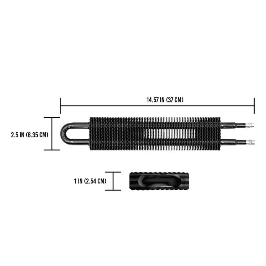Edelmann 59000B Power Steering Finned Cooler