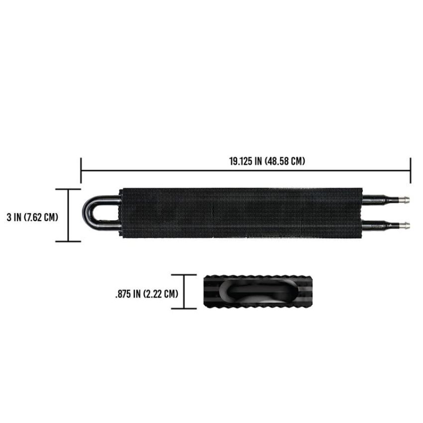 Edelmann 59001 Power Steering Finned Cooler