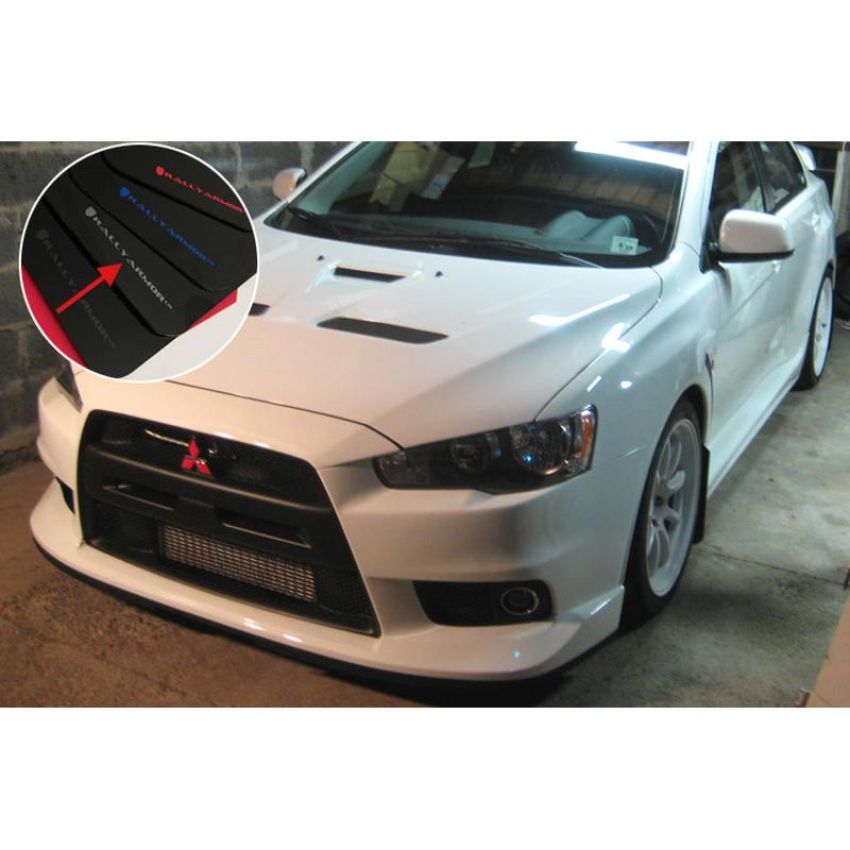 Rally Armor MF10-UR-BLK/SIL Black Mud Flap/Silver Logo