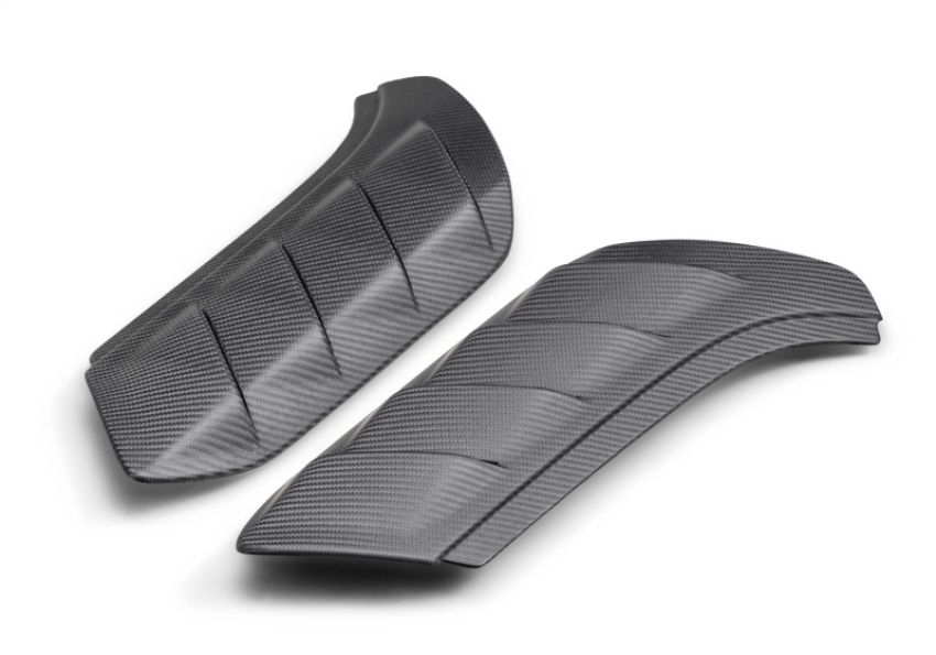 Ford Racing M-16026-BM 2022-2025 Bronco Raptor Carbon Fiber Fender Vent Set-Matte