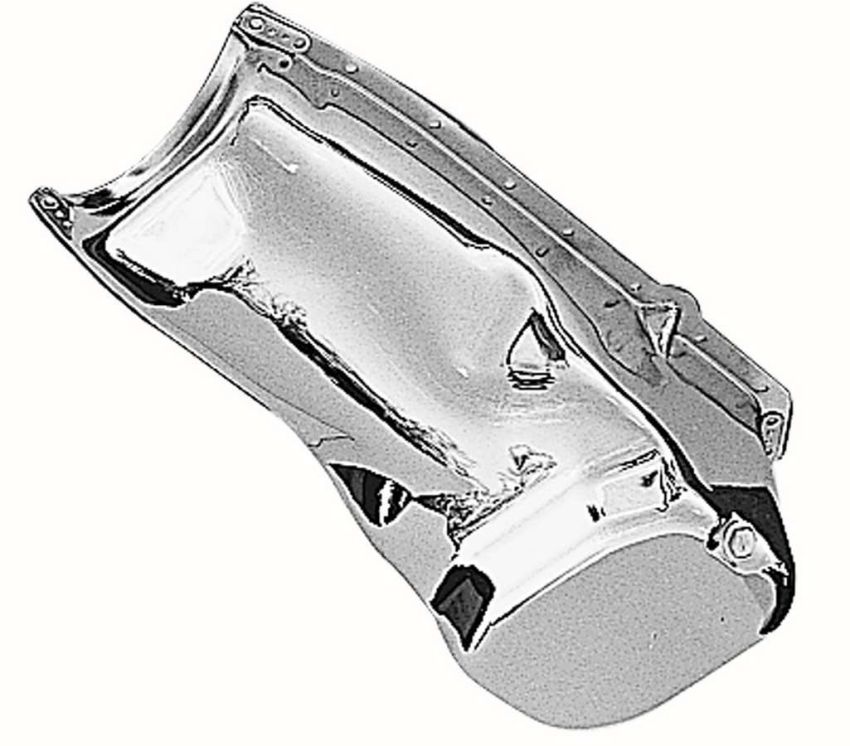 TRANS-DAPT TRA9397 Olds Chrome Oil Pan