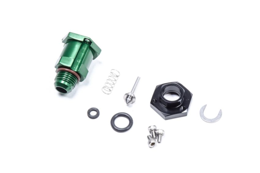 Radium Engineering 20-0598 PUMP OUTLET ADAPTER, CHECK VALVE, 6AN MALE
