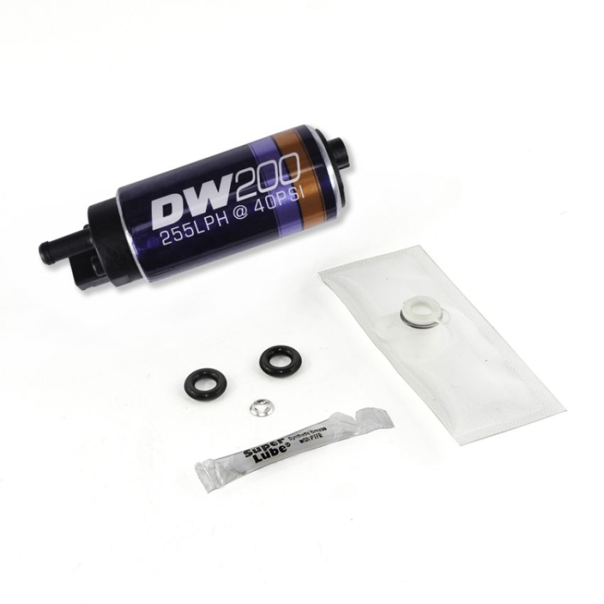 DeatschWerks 9-201s-1007 255 LPH In-Tank Fuel Pump w/ 06-11 Honda Civic (Exc Si) Set Up Kit
