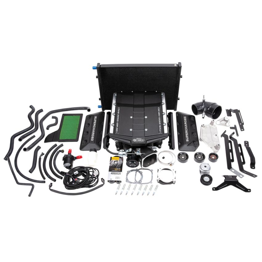 Edelbrock 158320 Supercharger Stage 1 - Street Kit 2018 Ford Mustang GT 5.0L w/o Tuner