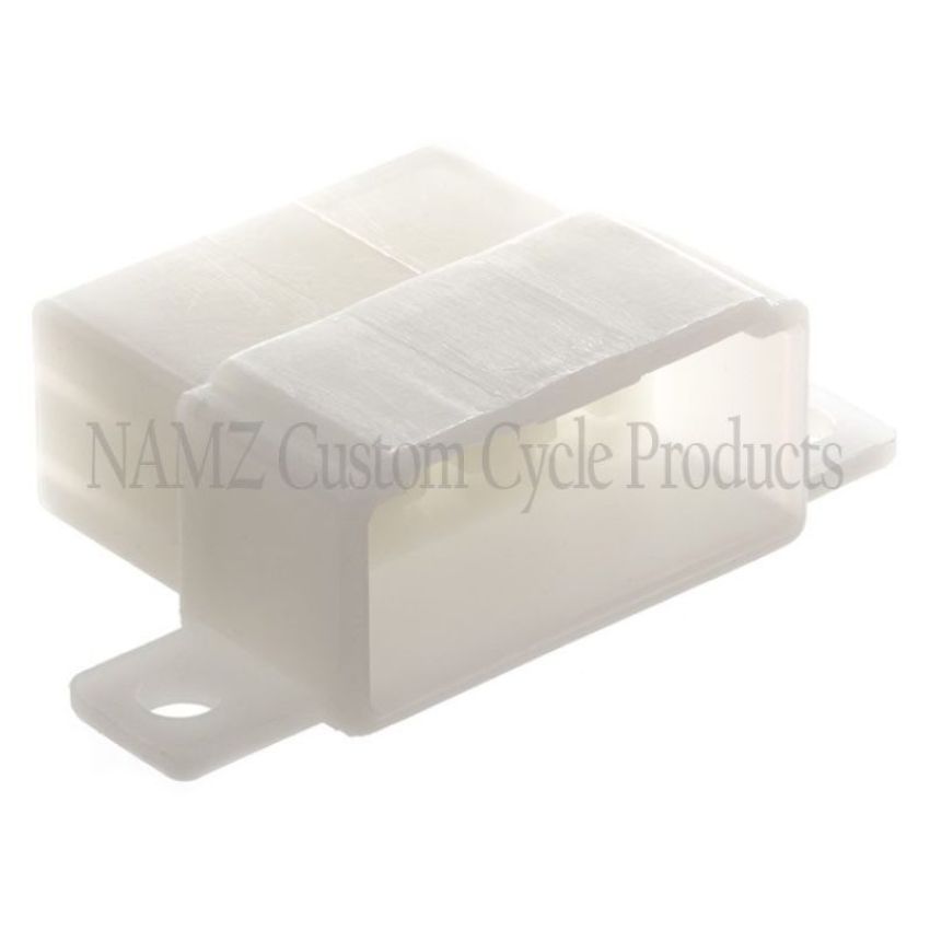 NAMZ NH-RB-6AF 250 Series 6-Position Dual Row Male Connector w/Mount (5 Pack)