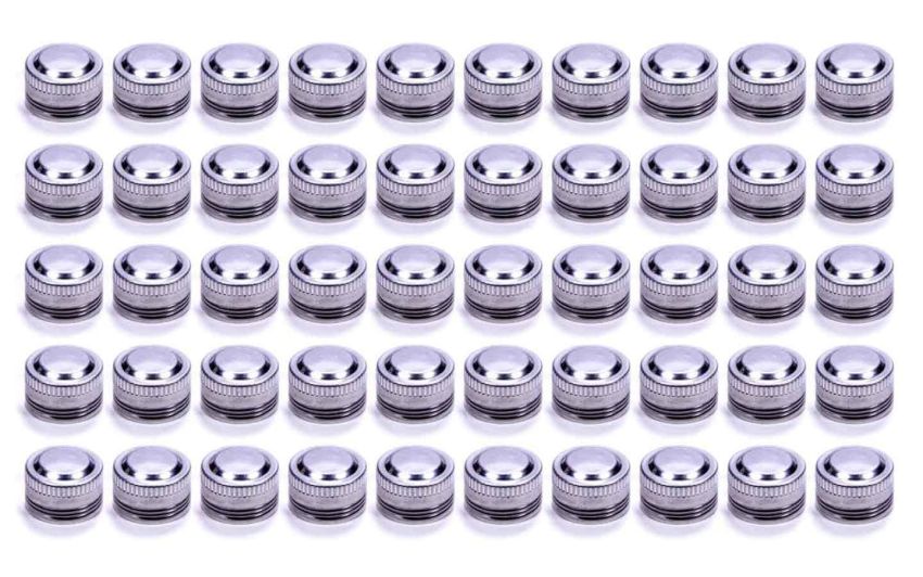 ALLSTAR PERFORMANCE ALL50827-50 -16 Aluminum Caps 50pk