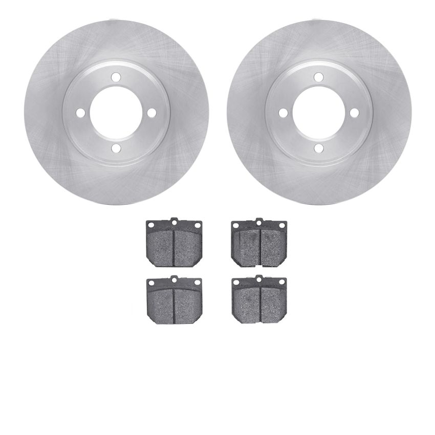 Dynamic Friction 6502-76117 Rotor Kit