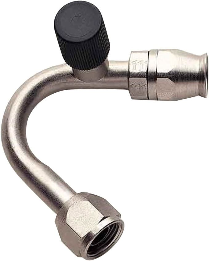 AEROQUIP AERFCE1893 135 Degree -8 Hose End w/Charge Port
